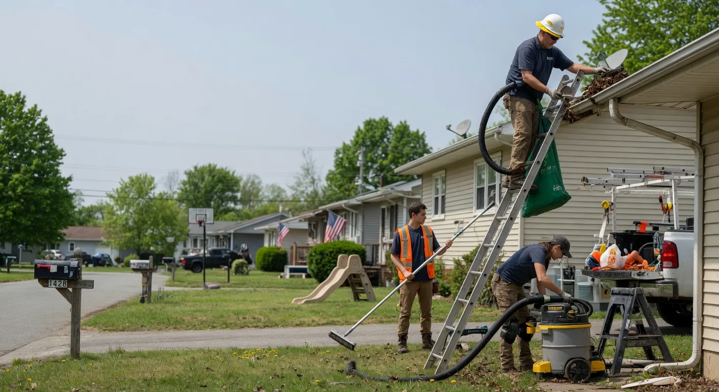 Gutter Installation in Fair Oaks, IN near me